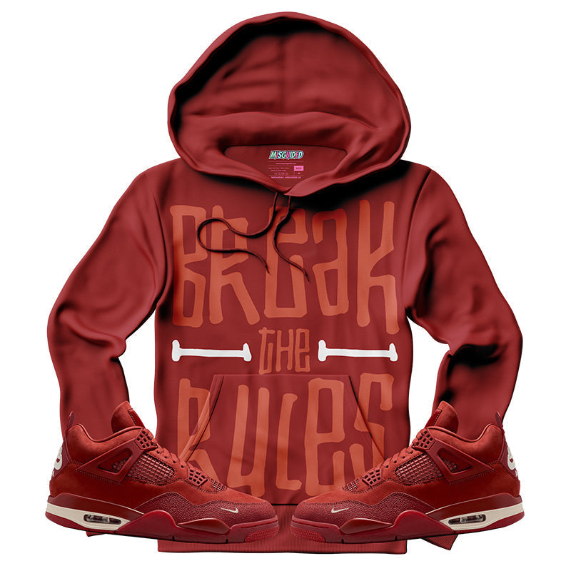 Break The Rules (Air Jordan 4 Brick By Brick) Hoodie