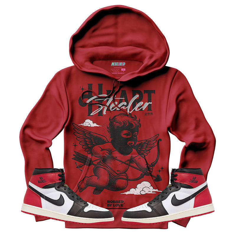 Heart Stealer (Air Jordan 1 High OG Black Toe Reimagined) Hoodie