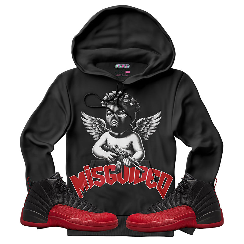 Misguided Angel (Air Jordan 12 Flu Game) Hoodie