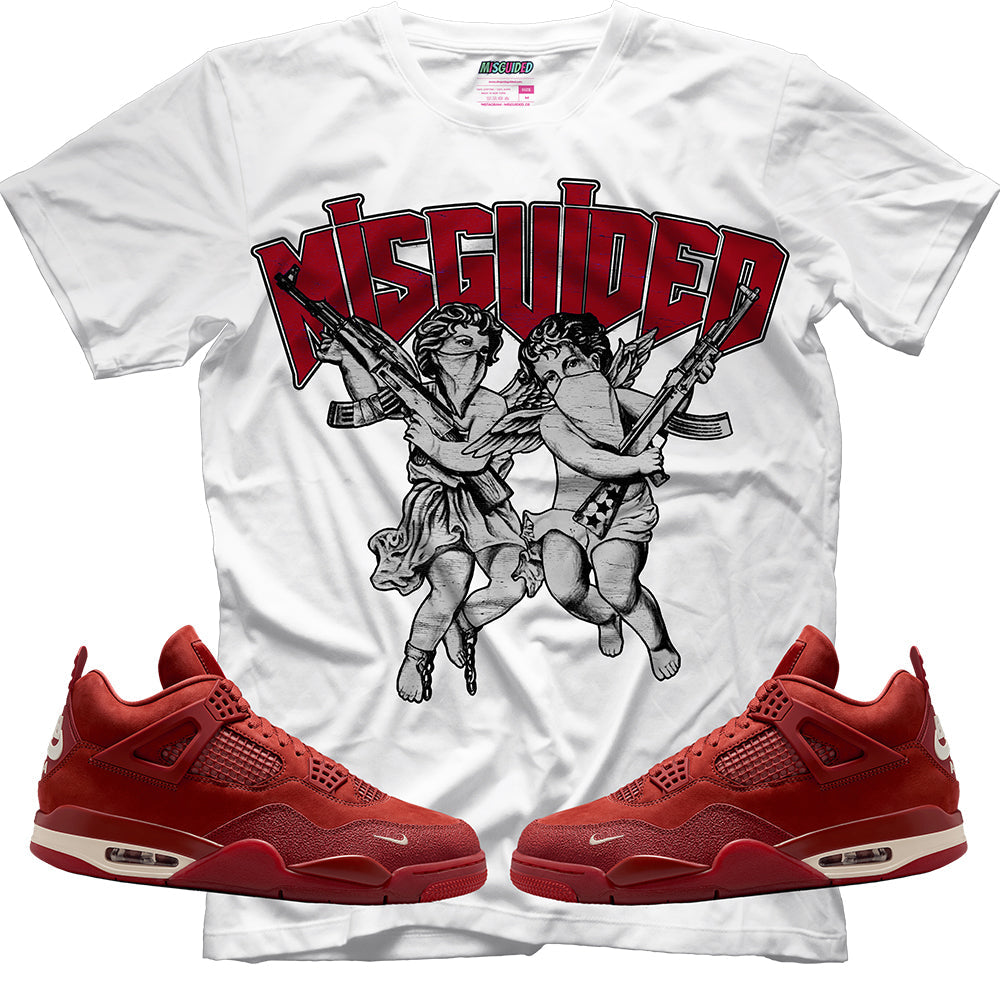 Misguided Angels (Air Jordan 4 Brick By Brick) T-Shirt