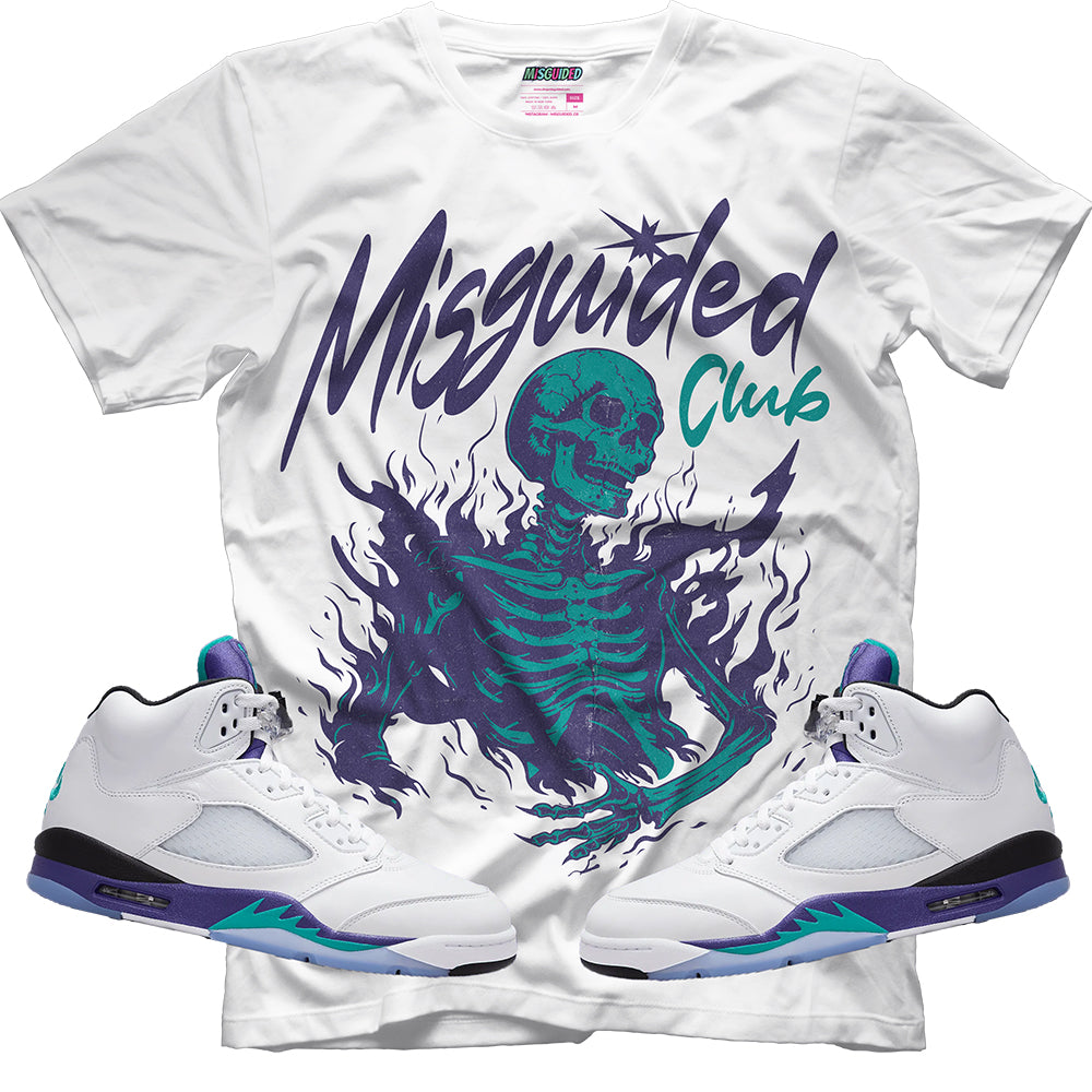 Misguided Club (Air Jordan 5 Grape) T-Shirt