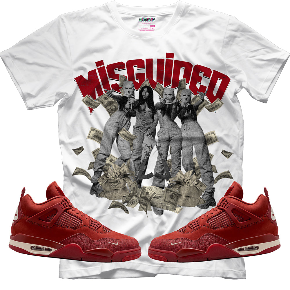 Misguided Girls (Air Jordan 4 Brick By Brick) T-Shirt