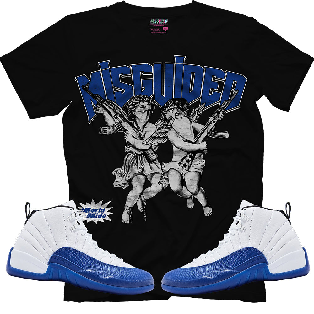 Misguided WorldWide (Air Jordan 12 Blueberry) T-Shirt