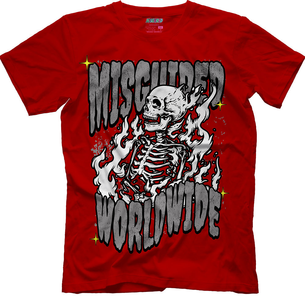 Misguided Worldwide (Air Jordan 14 Ferrari) T-Shirt