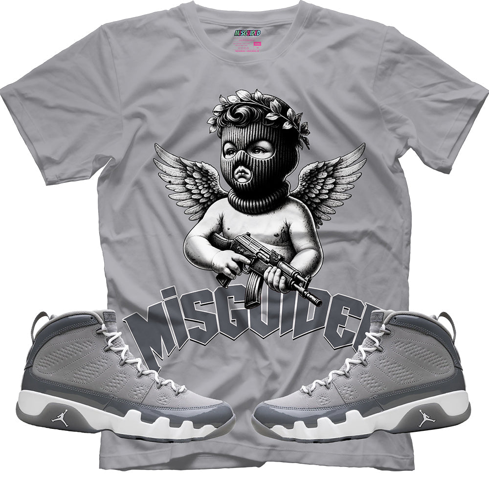 Misguided Angel (Air Jordan 9 Cool Grey) T-Shirt