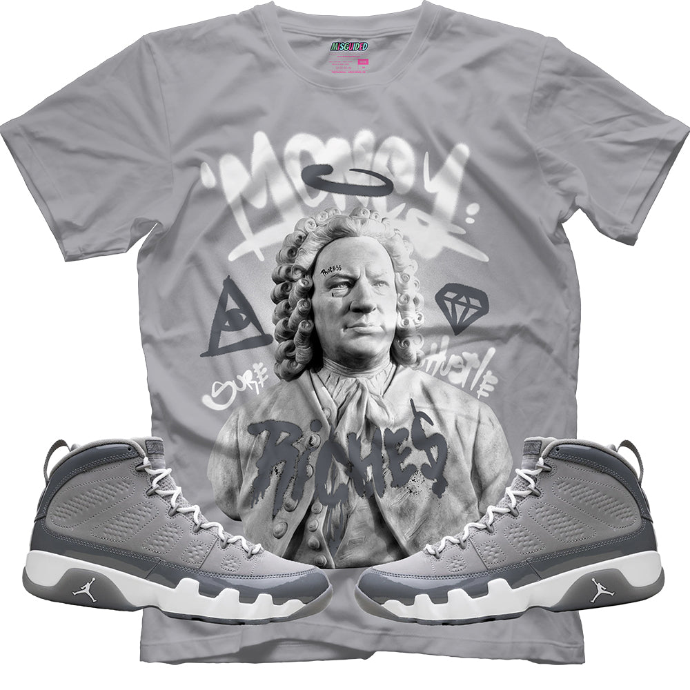 Riches (Air Jordan 9 Cool Grey) T-Shirt