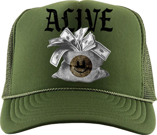 Alive (Air Jordan 4 Craft "Olive") Trucker Hat