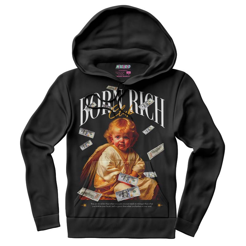 Born Rich (Air Jordan 1 Retro High OG 'Yellow Ochre) Hoodie