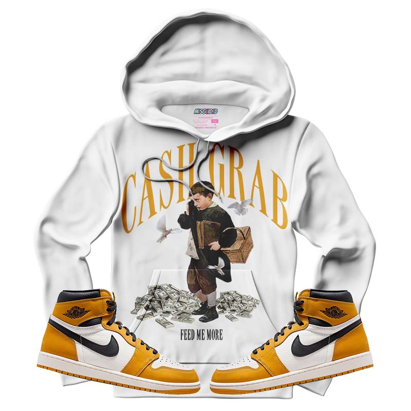 Cash Grab (Air Jordan 1 Retro High OG 'Yellow Ochre) Hoodie
