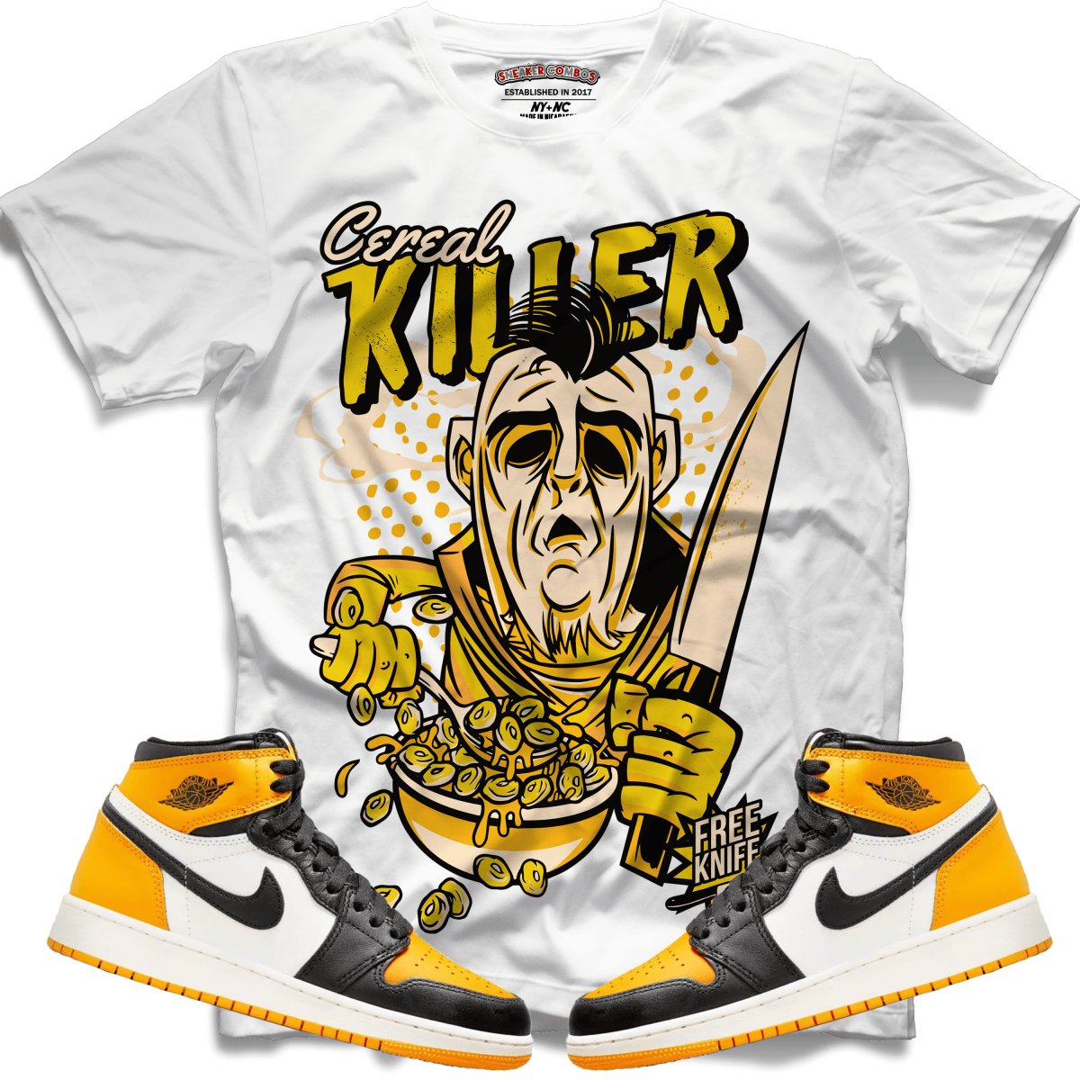 Cereal Killer (Retro 1 Taxi) T-Shirt