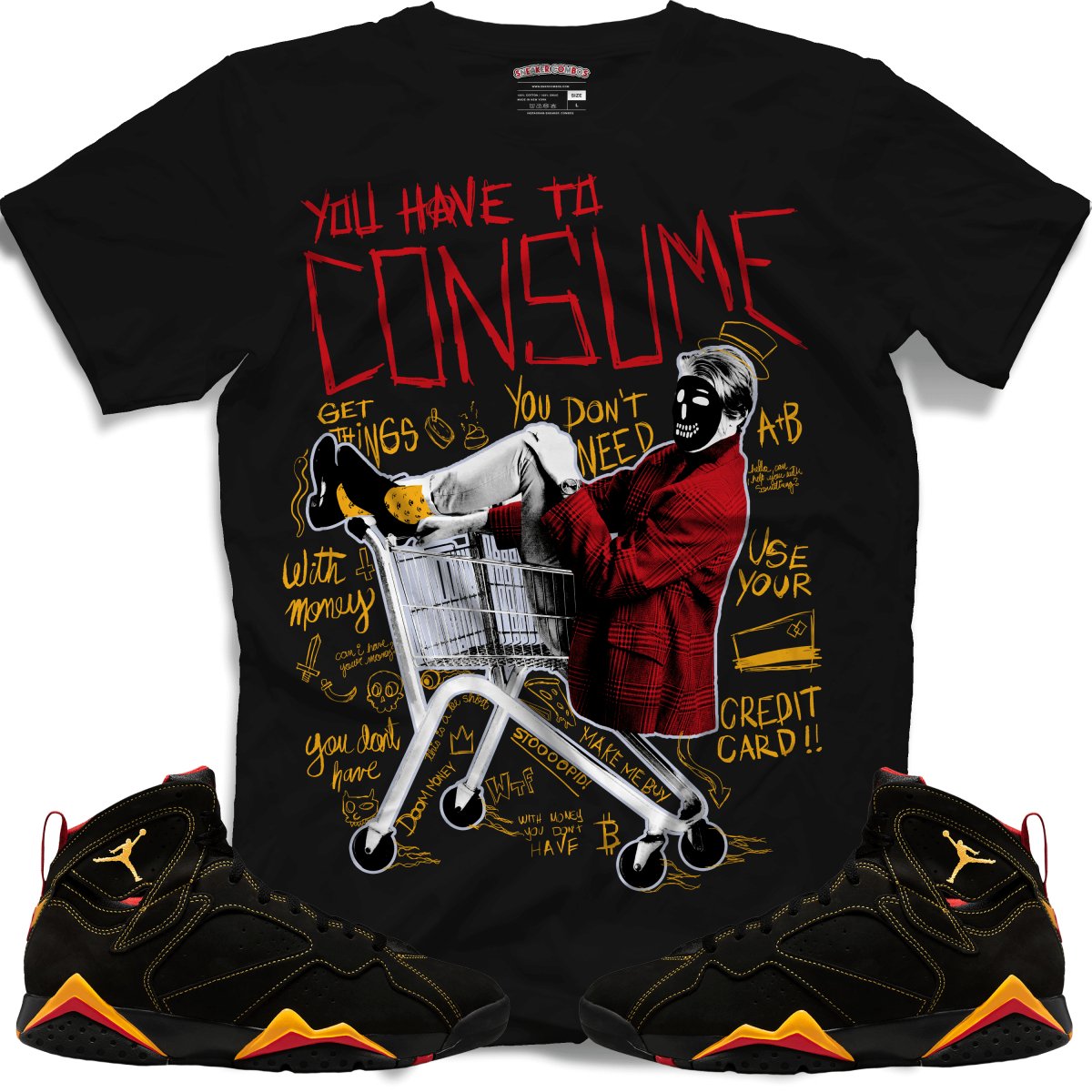 Consume Me (Retro 7 Citrus) T-Shirt