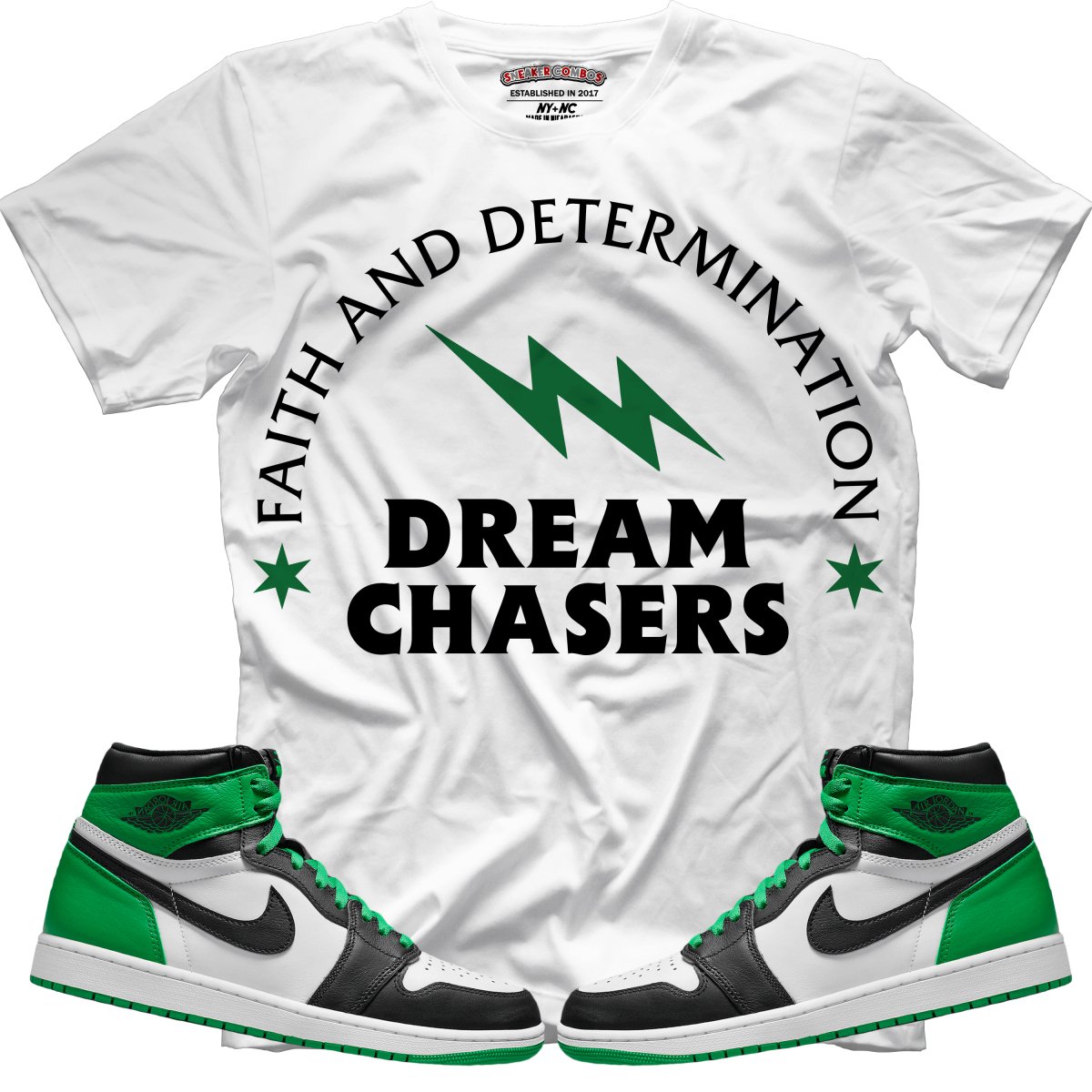 Dream Chasers (Air Jordan 1 Lucky Green) T-Shirt