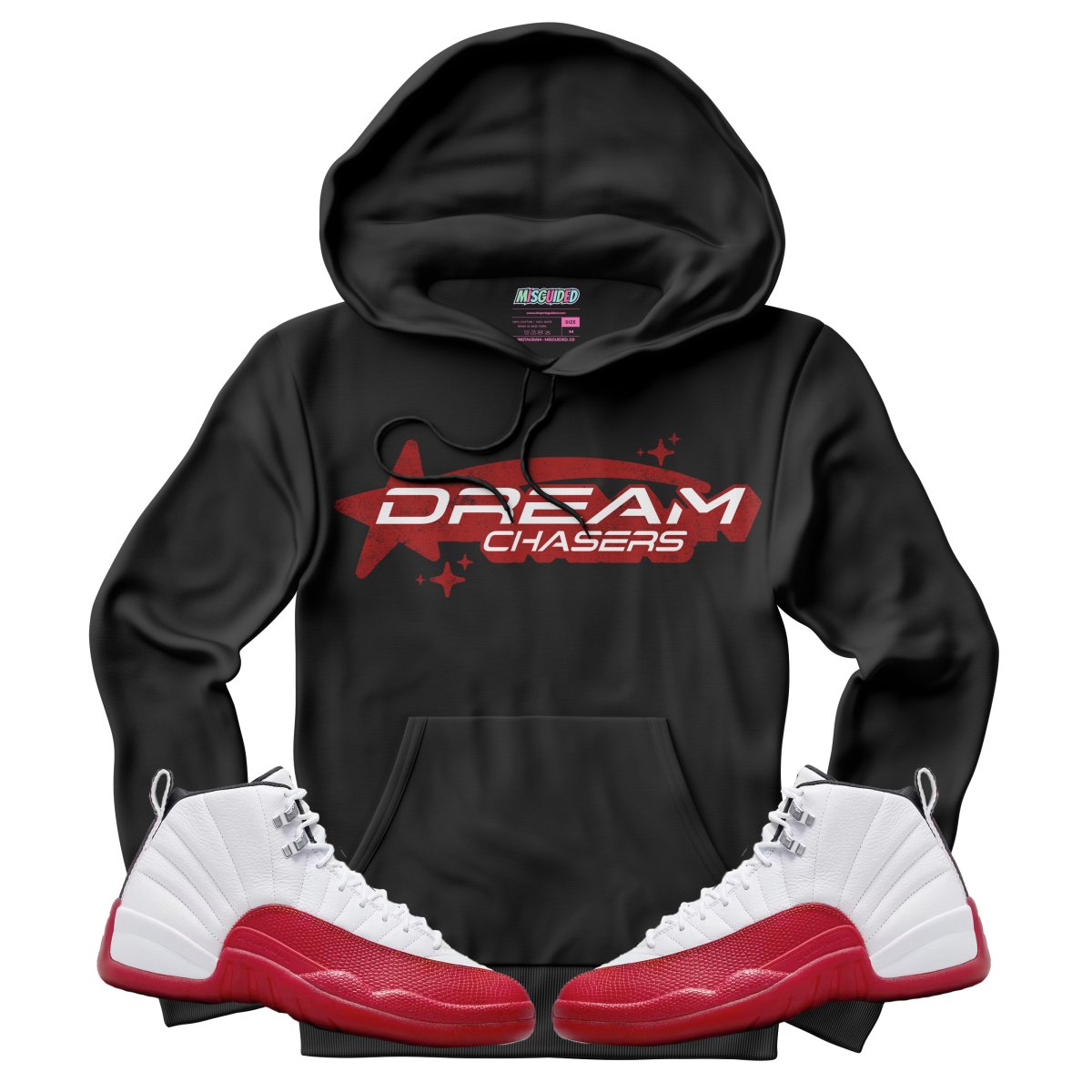 Dream Chasers (Air Jordan 12 Cherry) Hoodie