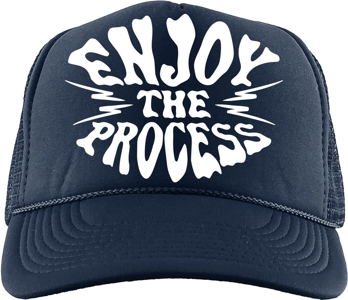 Enjoy The Process (Air Jordan 5 Midnight Navy) Trucker Hat