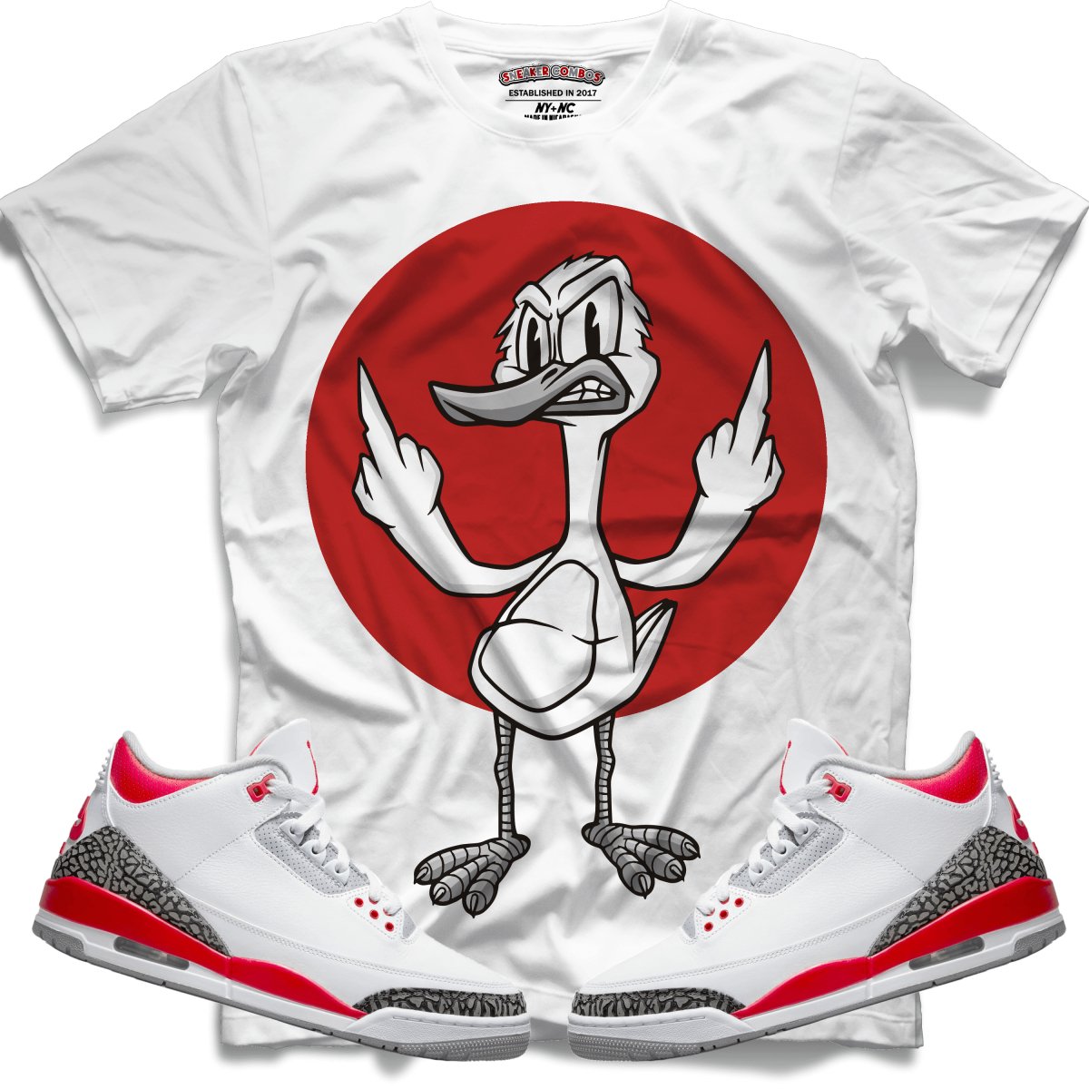 F##K You (Retro 3 Fire Red) T-Shirt