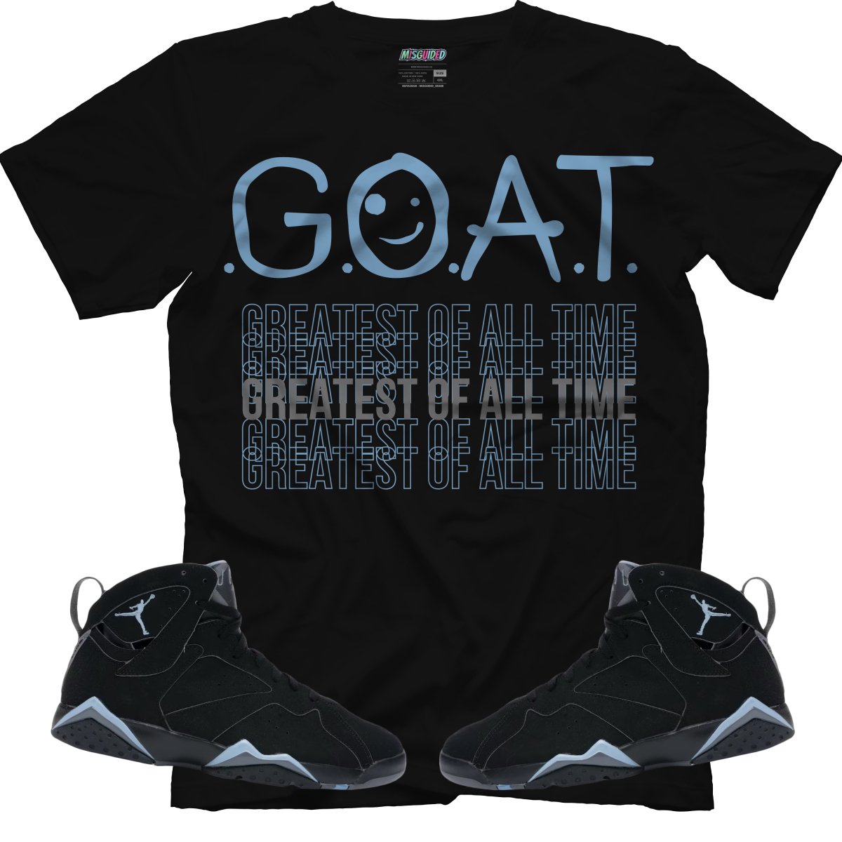 GOAT (Air Jordan 7 Chambray) T-Shirt