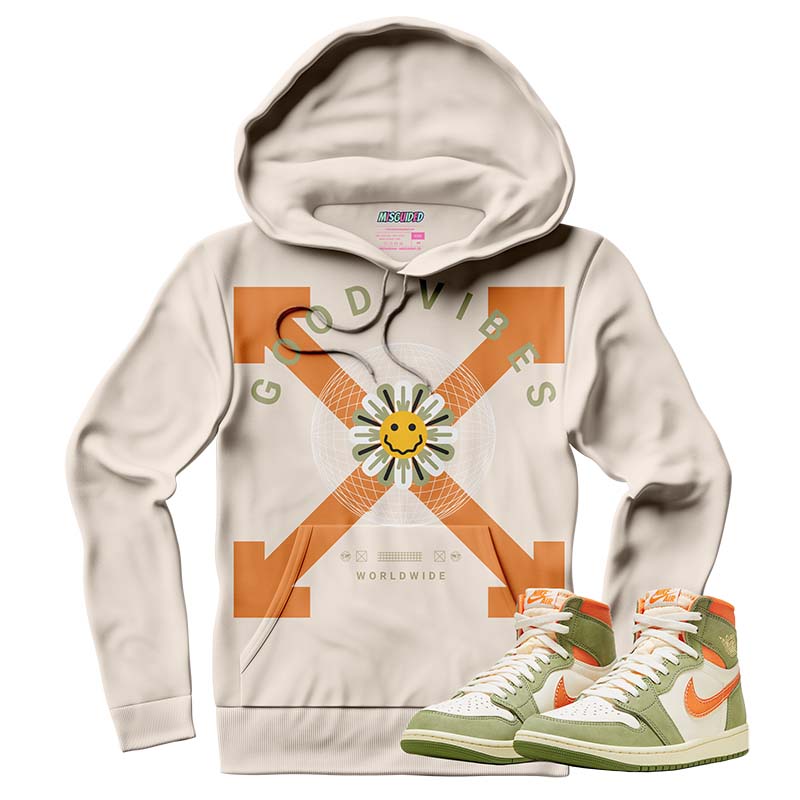 Good Vibes (AIR JORDAN 1 HIGH OG CRAFT “CELADON”) Hoodie
