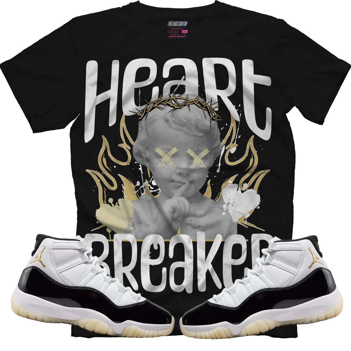 Heart Breaker (Air Jordan 11 Gratitude) T-Shirt