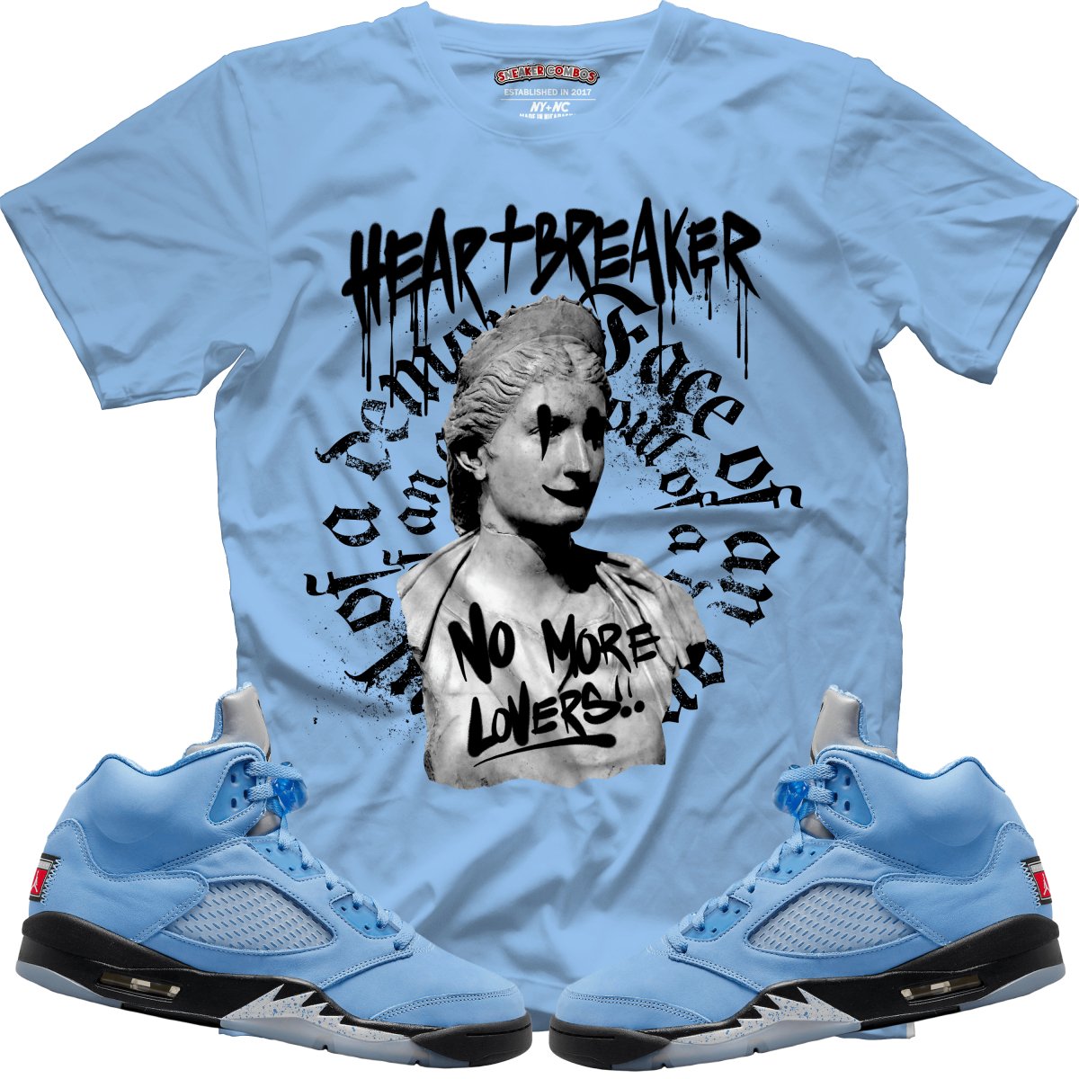 Heart Breaker (Retro 5 UNC) T-Shirt