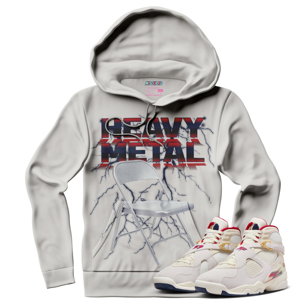 Heavy Metal (SOLEFLY X AIR JORDAN 8 “MI CASA ES SU CASA”) Hoodie