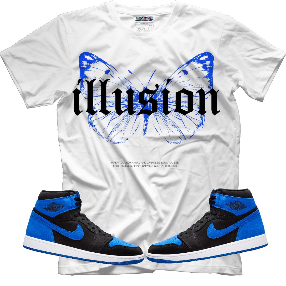 Illusion (Air Jordan 1 Royal Reimagined) T-Shirt
