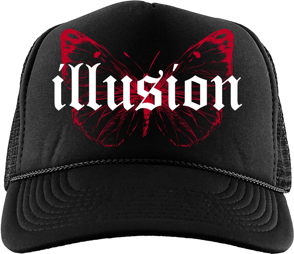 Illusion (Air Jordan 8 Playoff) Trucker Hat