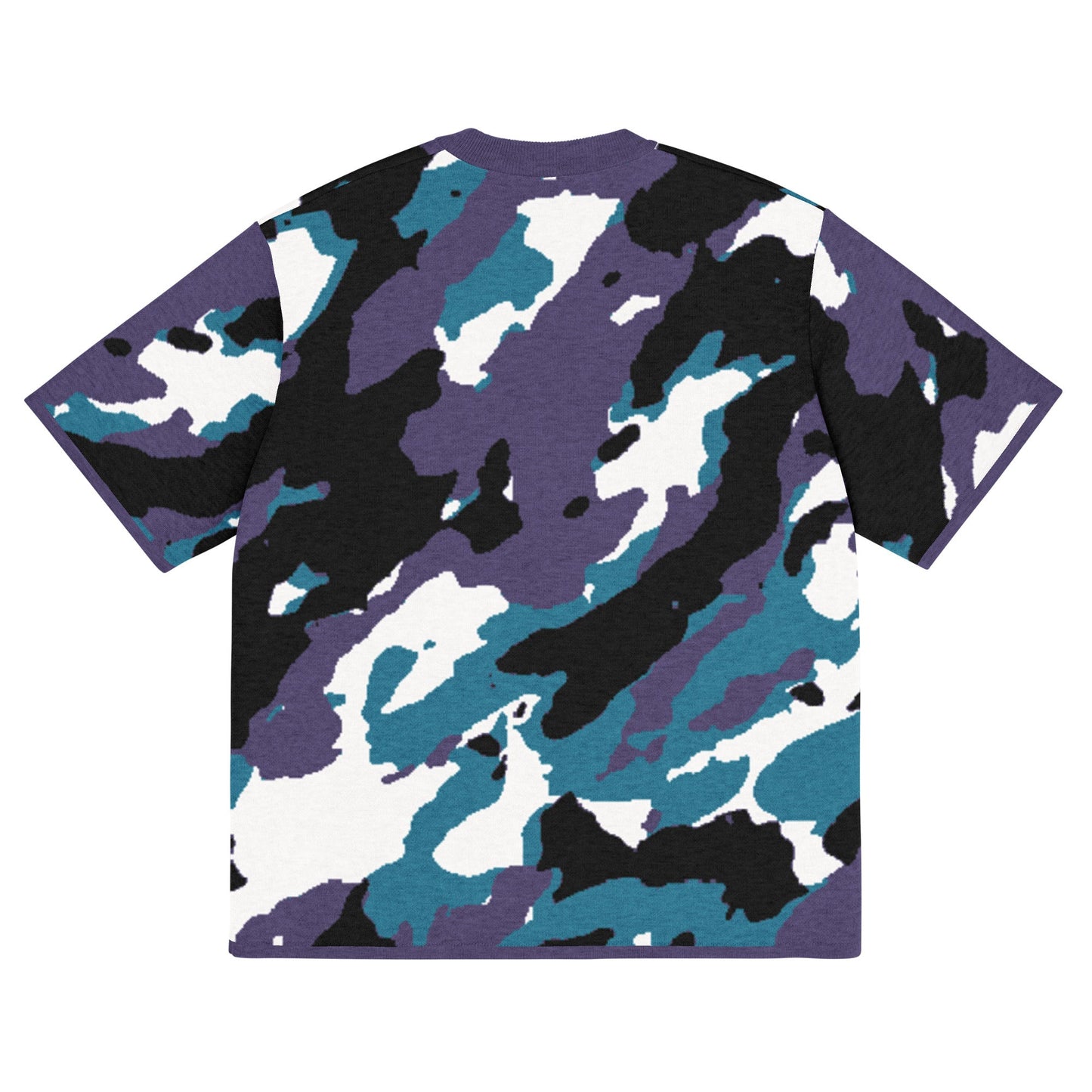Misguided Camo (Air Jordan 5 Grape) Knitted Shirt