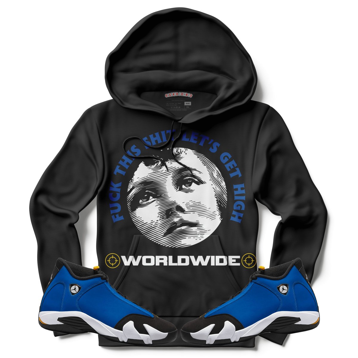 Let's Get High (Air Jordan 14 Laney) Hoodie