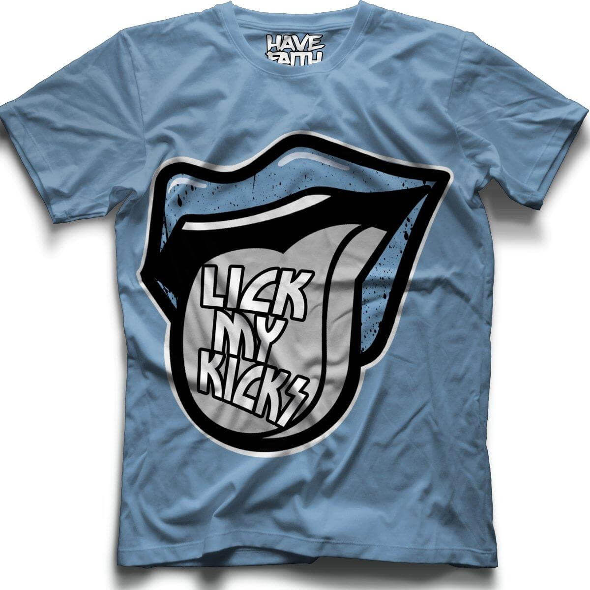Lick My Kicks (UNC Retro 3's) T-Shirt