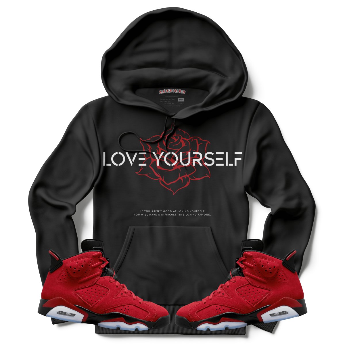Love Yourself (Air Jordan 6 Toro Bravo) Hoodie