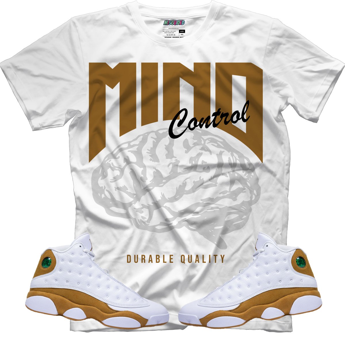 Mind Control (Air Jordan 13 Wheat) T-Shirt