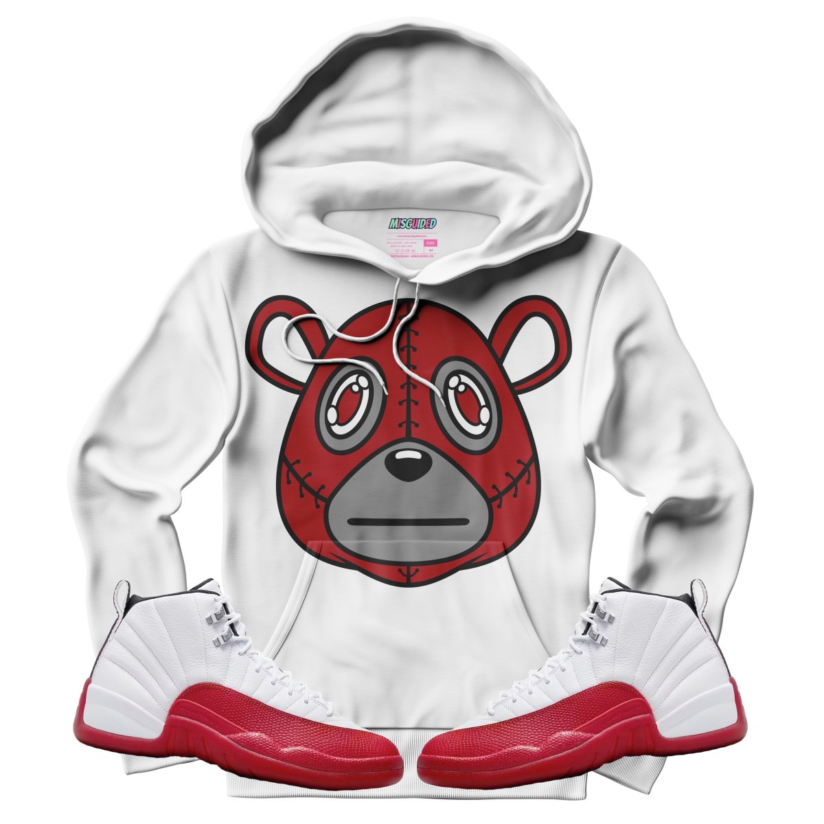 Misguided (Air Jordan 12 Cherry) Hoodie