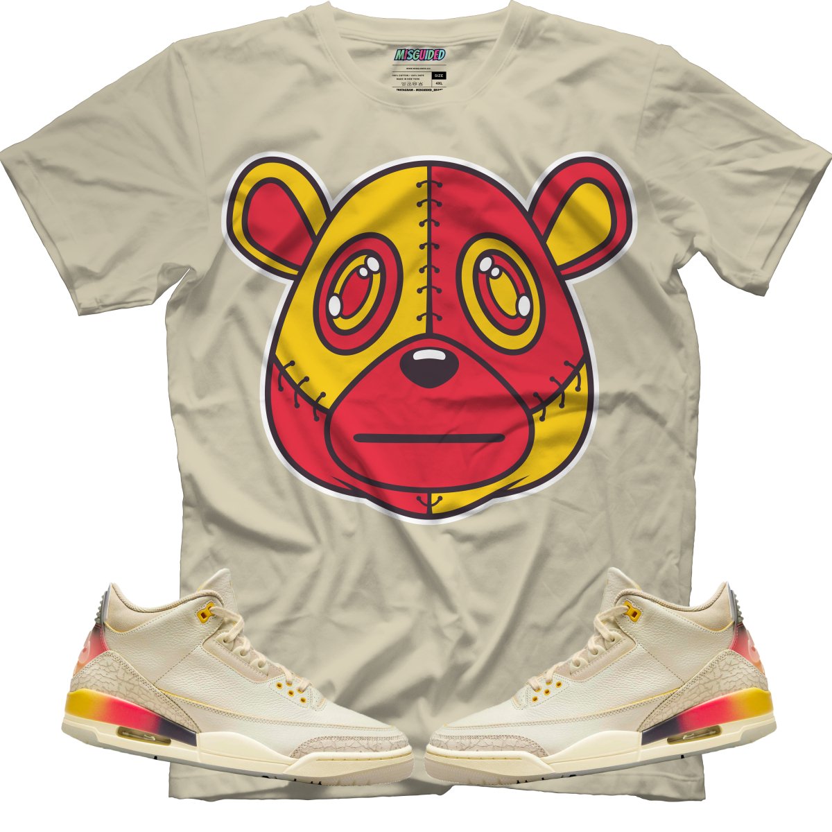 Misguided (Air Jordan 3 J Balvin Medellín Sunset) T-Shirt