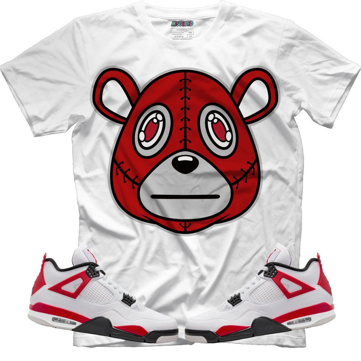 Misguided (Air Jordan 4 Red Cement) T-Shirt