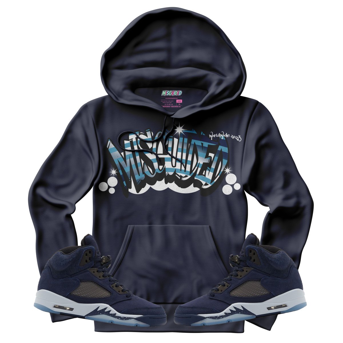 Misguided (Air Jordan 5 Midnight Navy) Hoodie