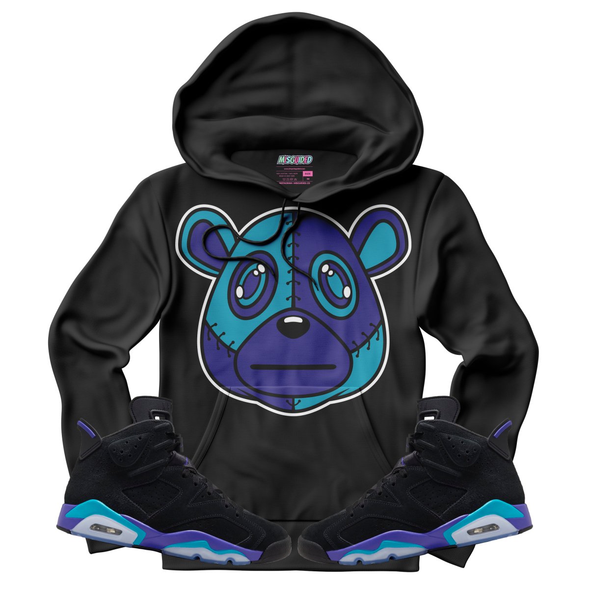 Misguided (Air Jordan 6 Aqua) Hoodie