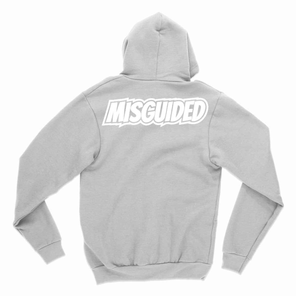 Misguided Chenille Hoodie - Grey
