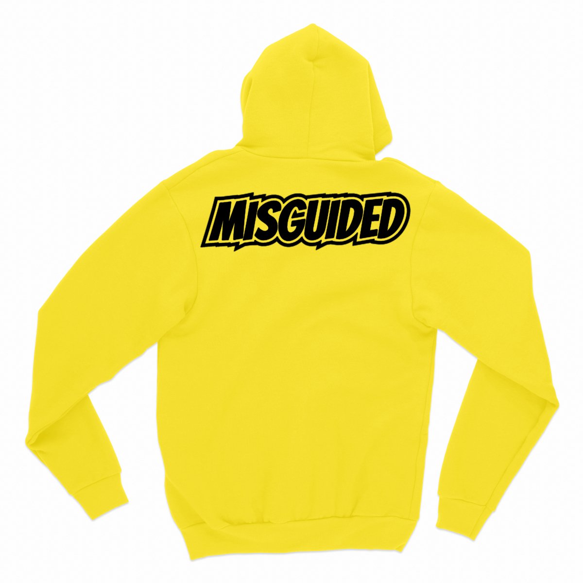 Misguided Chenille (Retro 1 Taxi) Hoodie - Yellow