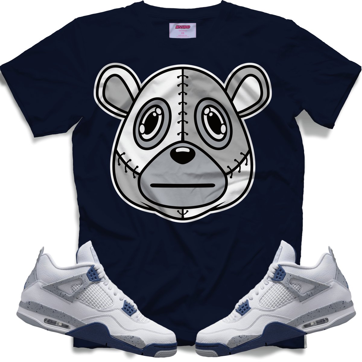 Misguided (Retro 4 Midnight Navy) T-Shirt