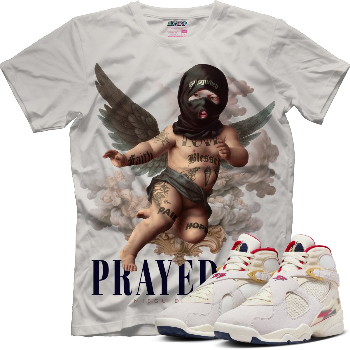 Misguided Soul (SOLEFLY X AIR JORDAN 8 “MI CASA ES SU CASA”) T-Shirt
