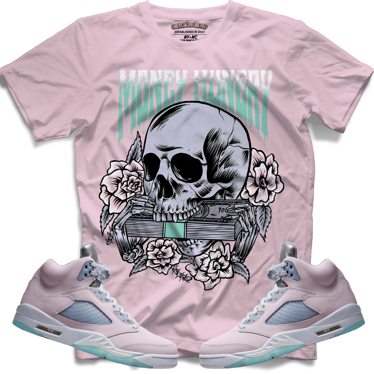 Money Hungry (Retro 5 Easter/Regal) T-Shirt