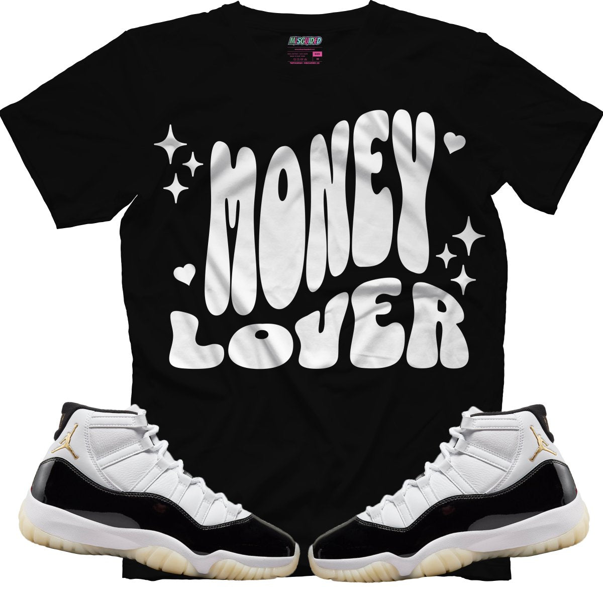 Money Lover (Air Jordan 11 Gratitude) T-Shirt