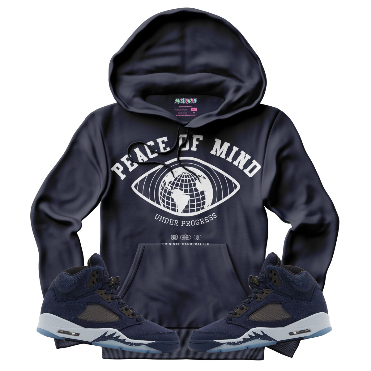 Peace Of Mind (Air Jordan 5 Midnight Navy) Hoodie