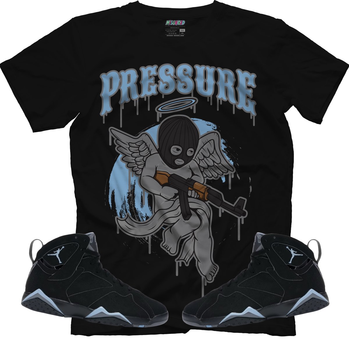 Pressure (Air Jordan 7 Chambray) T-Shirt