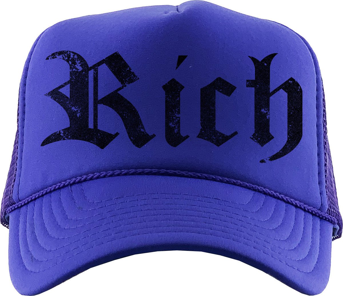 Rich (Air Jordan 6 Aqua) Trucker Hat
