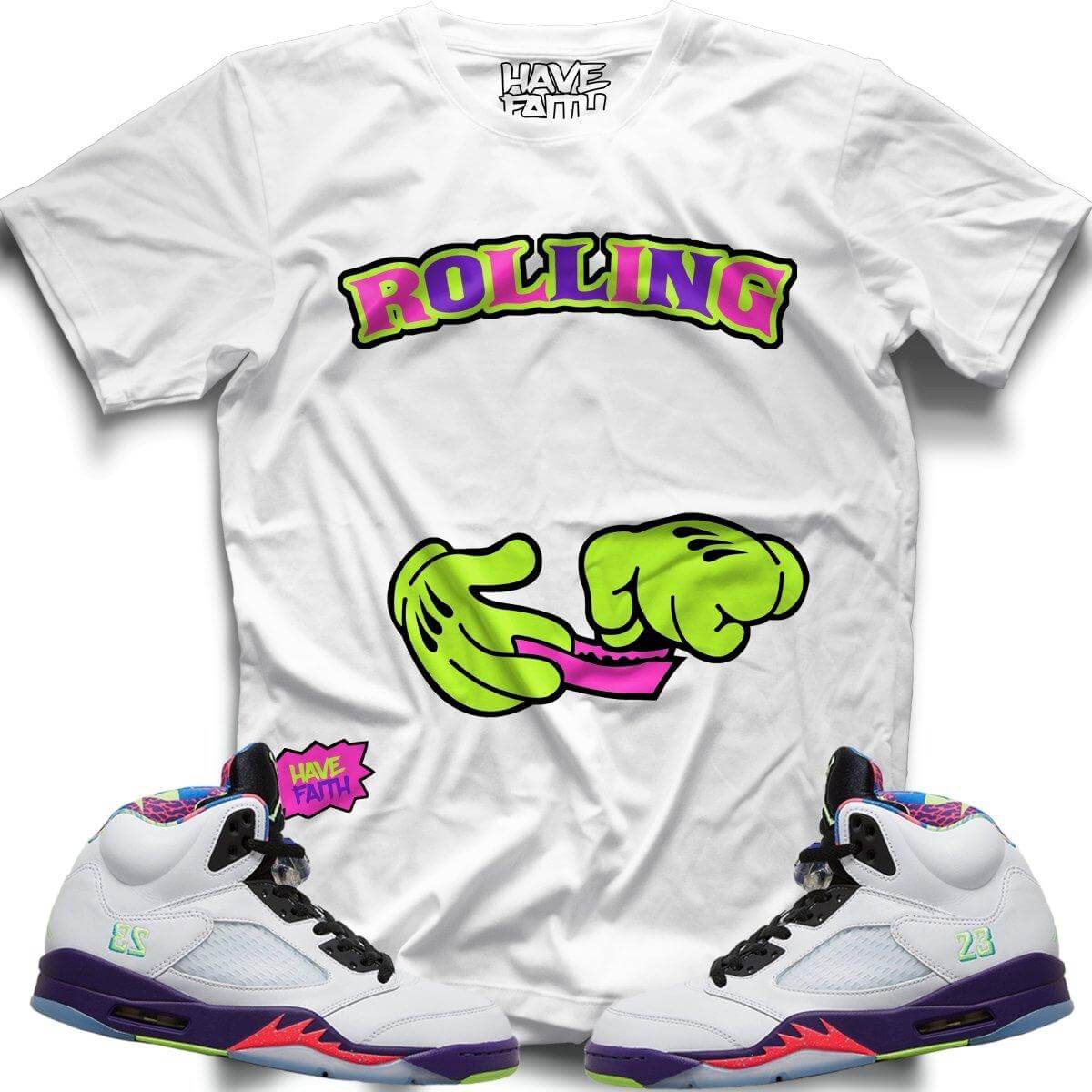 Rolling (Alt Bel-Air Retro 5's) T-Shirt
