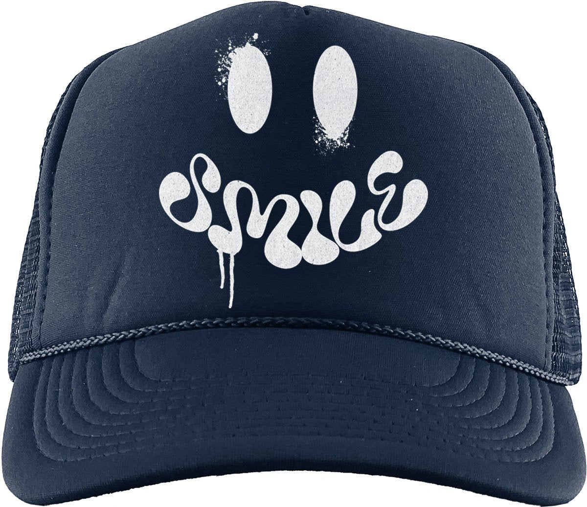 Smile (Air Jordan 5 Midnight Navy) Trucker Hat