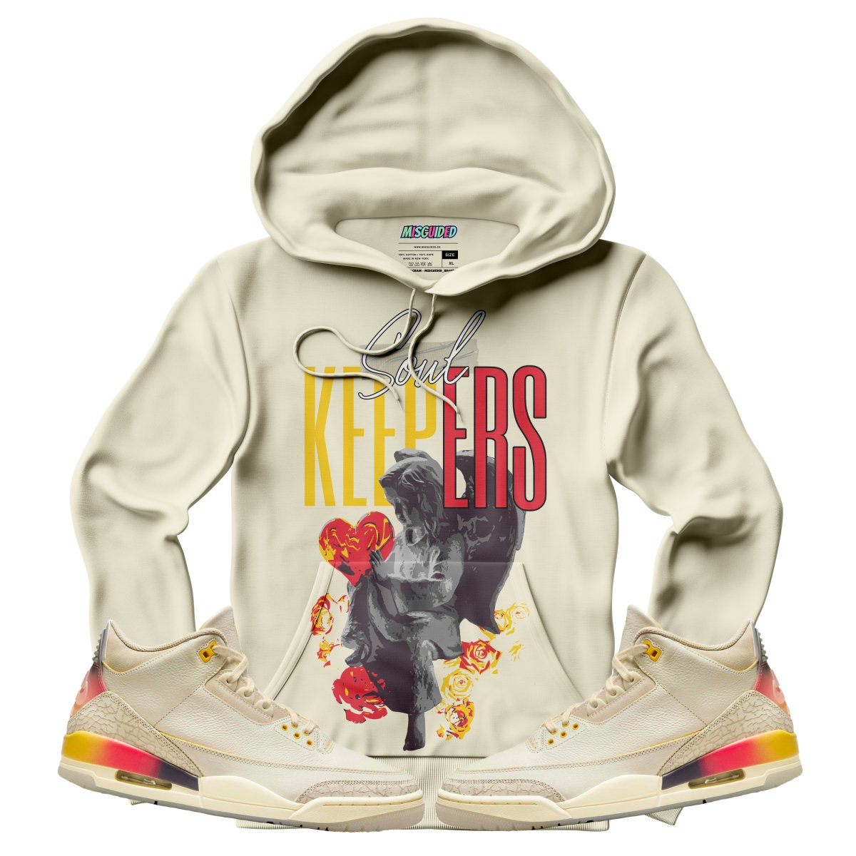 Soul Keeper (Air Jordan 3 J Balvin Medellín Sunset) Hoodie