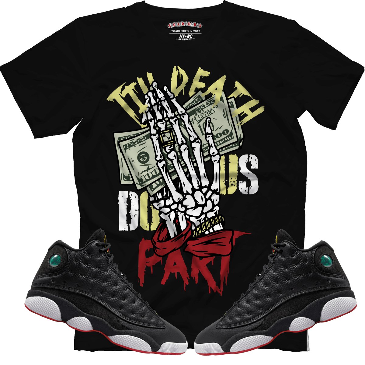 Till Death Do Us Part (Retro 13 Playoff) T-Shirt