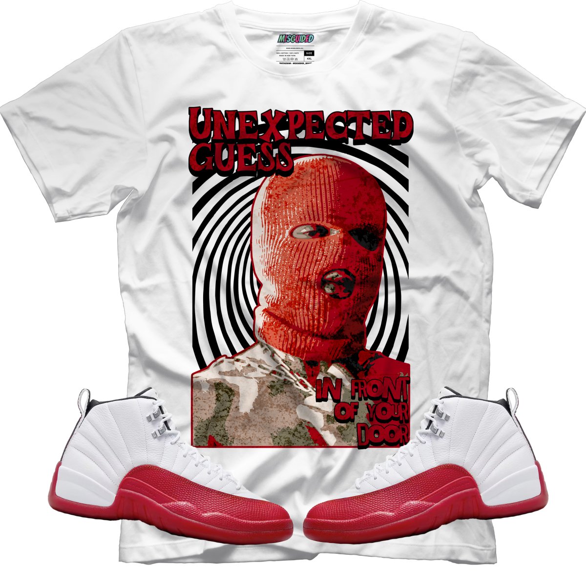 Unexpected Guest (Air Jordan 12 Cherry) T-Shirt